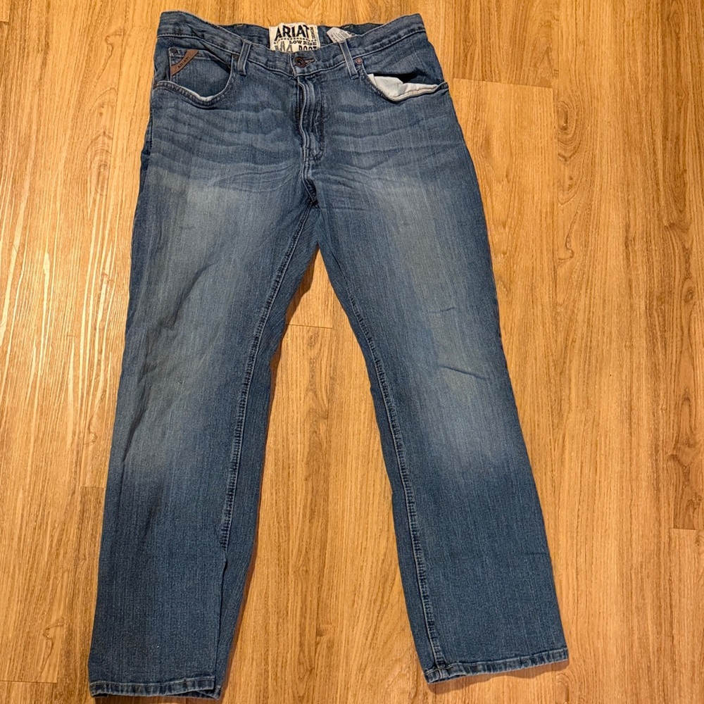 Ariat Men's Relaxed Fit Blue Jeans
